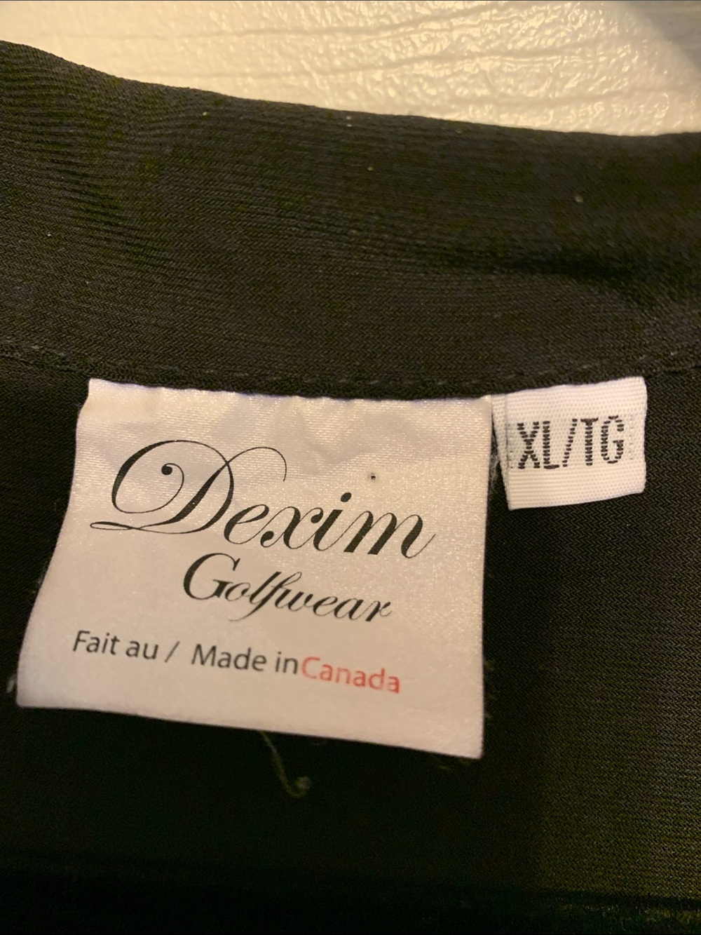 Dexim Golfwear Geometric Print Sleeveless Golf Shirt by — Green & Black - Picture 4 of 6